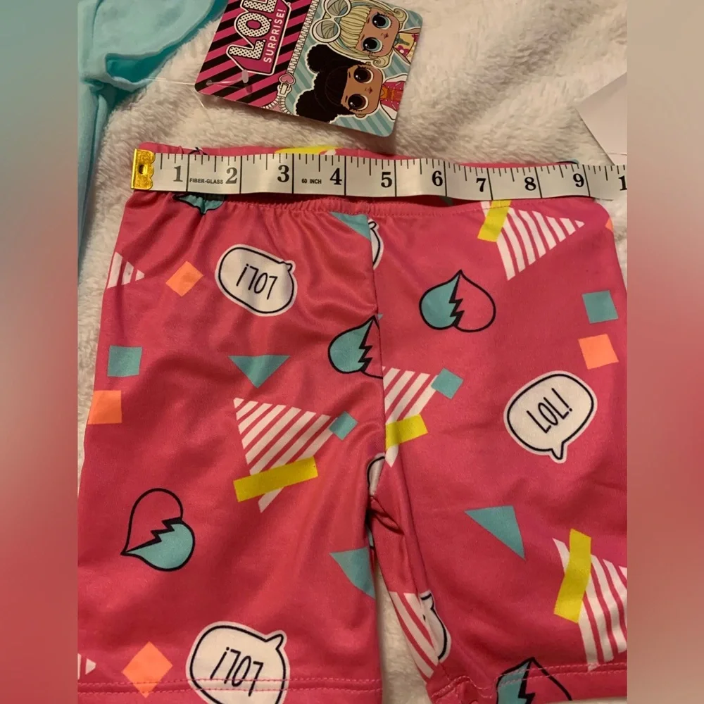 Girls size 4 two piece shirt set. LOL SURPRISE brand. Says TOTAL Q.T. On front - Picture 17 of 17